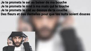 Slimane  je te promets parolelyrics [upl. by Furey478]