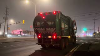 Garbage Truck Spotting  Brampton IRL [upl. by Odnavres620]