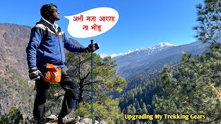 Upgrading my Trekking Gears 🧗‍♂️makes Trek easy  नवीन Adventurerची नवीन सुरुवात  Jainsons Umbrella [upl. by Nnairrehs591]