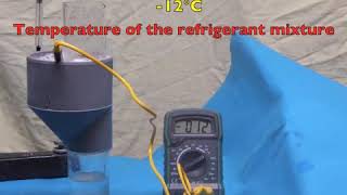 Dilatation anormale de leau liquide Negative thermal expansion of liquid water [upl. by Hogle]