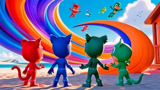 PJ Masks EXPERT Reveals Catboys Hidden Past  PJ Mask 2D Animation [upl. by Leanne]