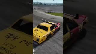 Wreckfest rollover crash [upl. by Suoinuj]