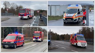 ICAO Übung der Feuerwehren im Bodenseekreis Flughafen Friedrichshafen [upl. by Painter364]