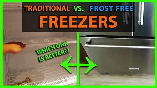 Frost Free Freezers Vs Regular Upright Freezers  Pros amp Cons amp How They Work [upl. by Scopp]