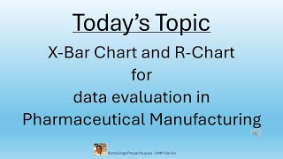 X Bar Chart and R Chart [upl. by Odnam]