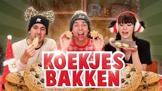 KERSTKOEKJES BAKKEN  Met Mert en Teske [upl. by Iruy]