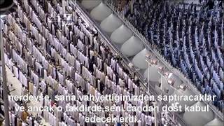 İsra Suresi Kabe İmamı Sudais Türkçe Altyazılı Mealli [upl. by Willman]