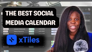 Content Calendar Xtiles Tutorial  Free Template [upl. by Robbie]