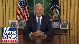 President Biden addresses the nation after dropping out of 2024 race [upl. by Nairehs276]