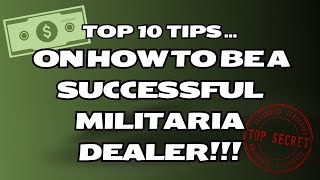 How to be a SUCCESSFUL militaria dealer in 2024 l Regimentals [upl. by Russon]