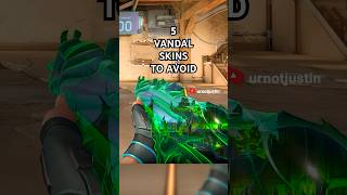 5 Vandal Skins to Avoid Buying valorant [upl. by Aerdnaxela238]