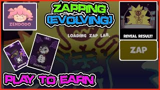 ZENDODO PARTY  ZAPPING  PLAY TO EARN  BEST NFT GAMES  WAX  BLOCKCHAIN GAMES  SLP PRICE  PVU [upl. by Ingham133]