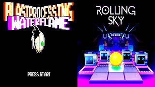 Mashup Requested by Mixlife2024  Rolling Sky x Geometry Dash  Prodigital Blastrixing [upl. by Frankie584]