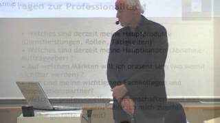 Systemische Professionalität 81 Professionalität amp Kompetenz Teil 1 [upl. by Keeryt]