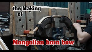 Mongol Horn Bow  Caagan ChadTsagaan Khad Bow [upl. by Siffre]