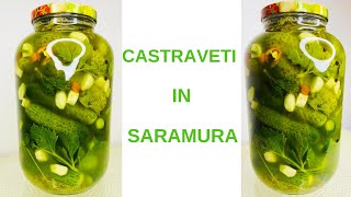 Castraveti murati in saramura [upl. by Erbes]