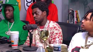 Kodak Black No Longer A Super Gremlin Stressed Out By Adam22 During No Jumper Interview [upl. by Samau]