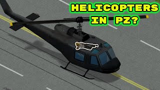 Helicopters Come To Project Zomboid With This Mod [upl. by Samtsirhc]