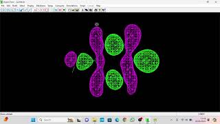 HyperChem Molecular Orbital calculation [upl. by Gerta]