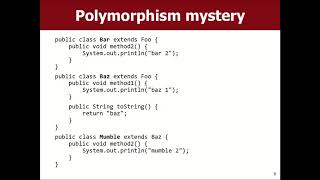 26 Marty Stepp CS 106A Programming Methodology Spring 2017 Polymorphism and Interfaces [upl. by Mulcahy]