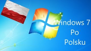 Zmiana języka w Windows 7 Ultimate i Enterprise na Polski [upl. by Neslund984]