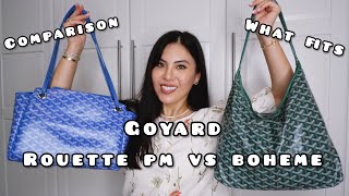 Goyard Boheme Hobo Bag vs Rouette PM Bag Which one is better [upl. by Freud296]