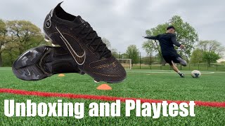 Nike Mercurial Vapor 14 Elite FG Unboxing and Playtest [upl. by Gardia511]