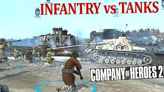 War games  COH2  Eschsursure tanks war wargames companyofheroes2 tankgames [upl. by Sheryl]