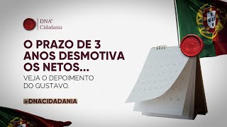 O prazo de 3 anos desmotiva os netos veja o comentário do Gustavo DNACidadania [upl. by Ayoras]