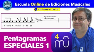 Pentagramas Especiales 1  Tip 78 Musescore4 [upl. by Hylan]