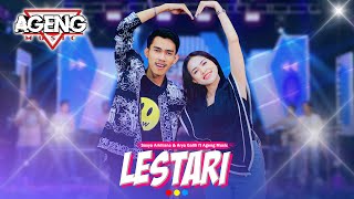 LESTARI  Sasya Arkhisna amp Arya Galih ft Ageng Music Official Live Music [upl. by Namwob812]