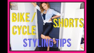 HOW TO STYLE BIKER SHORTS amp WHERE TO BUY THEM CAIE THORPE [upl. by Leibarg757]