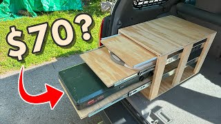 Subaru Camp Kitchen Setup DIY on a Budget [upl. by Becht]