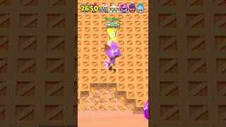 How FAR can BRAWLER Go into THE WALLS😳😱 btawlstars shorts bs [upl. by Zinck946]