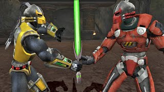 TAS Cyrax vs Sektor  Mortal Kombat Armageddon PS2 [upl. by Merline941]