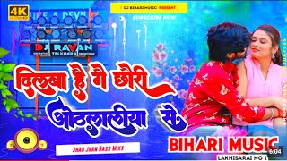 Dj Bihari Music ll dilwa lagal ho ge chauri tor othlaliya se ll aashsish yadav new song Hard Bass [upl. by Sprague]