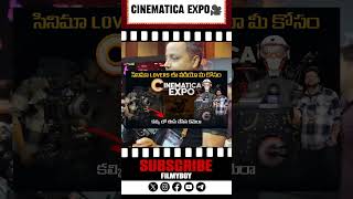 Cinematica Expo 2024 sandeepreddyvanga prasanthvarma shortsfeed [upl. by Arvind]