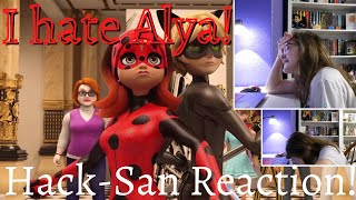 MIRACULOUS LADYBUG SEASON 4 HACKSAN REACTION [upl. by Xyla530]