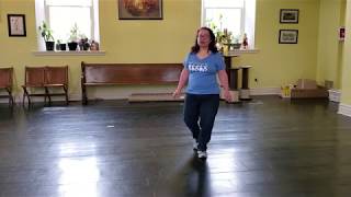 Teaching Indijski Cocek Rom dance from Macedonia Teacher Riki Adivi [upl. by Trutko192]