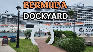 BERMUDAS Cruise Port Things to do at Royal Naval Dockyard [upl. by Andreana]