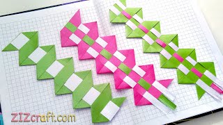 Easy DIY bookmarks NEW paper bookmarks [upl. by Joost]