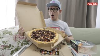 PulledBeef Pizza Yang Awesome Dari Dominos [upl. by Elhsa]