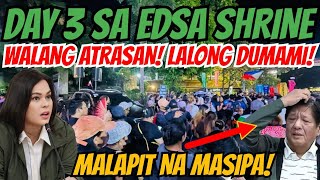 OMG PARAMI NG PARAMI ANG TAO SA EDSA NGAGBA KAKABAHAN DITO duterte [upl. by Blair]