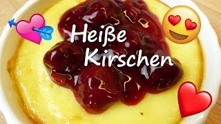 Heiße Kirschen für Waffeln Cheesecake amp Torten  Kirschsoße Rezept Vegan  Kirschen andicken [upl. by Sairtemed]