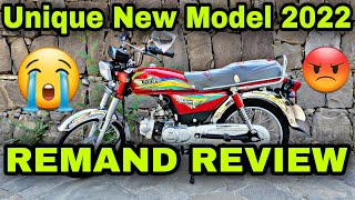 UNIQUE 70cc 2022 MODEL  REMAND REVIEW  PART 1  TOP SPEED amp FUEL AVERAGE TEST SOON ON PK BIKES [upl. by Ettellocin]