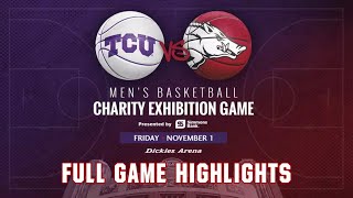 Full Game Highlights Arkansas Razorbacks vs TCU A Thrilling Mens Basketball Showdown 🏀🔥 [upl. by Sorgalim915]