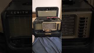 retro vintage zenith transoceanic radio [upl. by Valdes]