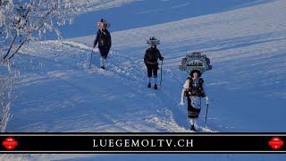 Silvesterchlausen am alten Silvester in Waldstatt 2024  LuegemolTV [upl. by Auqined]