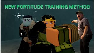 New Fortitude Training Method deepwoken [upl. by Teevens701]