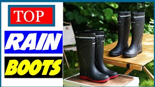 5 Best Rain Boots [upl. by Derrik]